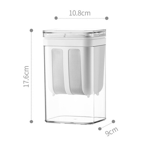 Yogurt Strainer Transparent 420g 10.8x9x17.6cm 1
