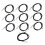 Stainless Steel Housing Waterproof Temp Sensor Probe NTC Thermistor Temperature Sensor Probe Anti Rust Moisture Proof Compact Structure Quick 6