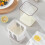 Yogurt Strainer Transparent 420g 10.8x9x17.6cm 11