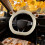 Steering Wheel Cover Fleece D-Shape Warm Teddy Bear Design 5