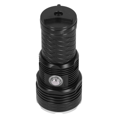 Scuba Diving Flashlight Rechargeable Flashlight Super Bright LED Flashlight USB Flashlight with SOS and Stepless Dimming Functions 2