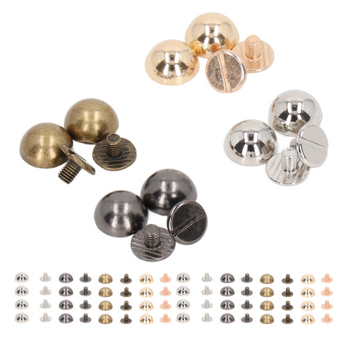 Easy To Install Solid Rivets Copper Fasteners For Electrical Applications Corrosion Resistance Flat Head Rivets Metal Fasteners Multi Purpose 2