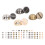 Easy To Install Solid Rivets Copper Fasteners For Electrical Applications Corrosion Resistance Flat Head Rivets Metal Fasteners Multi Purpose 6