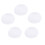 Ceiling Light Diffuser Panel Acrylic Frosted Cover For Pendant Fixtures, Soft Light Effect With Modern Design Optimal Light Distribution Reduces 3