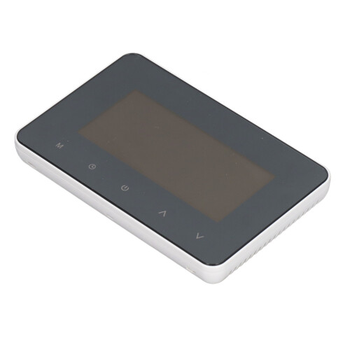 APP Control Smart Thermostat Programmable LCD Display Voice Compatible Easy Installation Energy Saving Mode Impact Resistant Flame Retardant 1