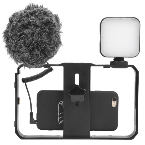 Μίνι λάμπα LED για φωτογραφικές μηχανές DSLR, Απόδοση έντονου φωτισμού με λειτουργία 2