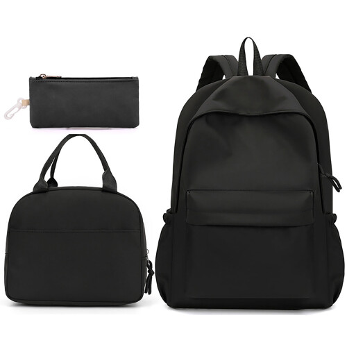 3 Piece Backpack - Bookbag with Lunch Box for School - Lightweight Backpacks 1