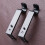 ULTNICE Curtain Rod Support Bracket Adjustable Iron Black 2Pcs 4x1.6x0.6In 2