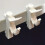 2pcs/set Space-Saving Curtain Rod Brackets - Easy Install, Durable Metal Wall Hooks for Home Decor 5