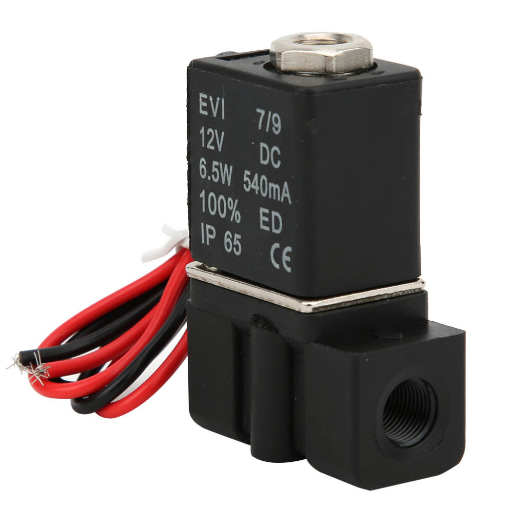 12V Air Water Oil Solenoid Valve Plastic Ip65 7444352954155