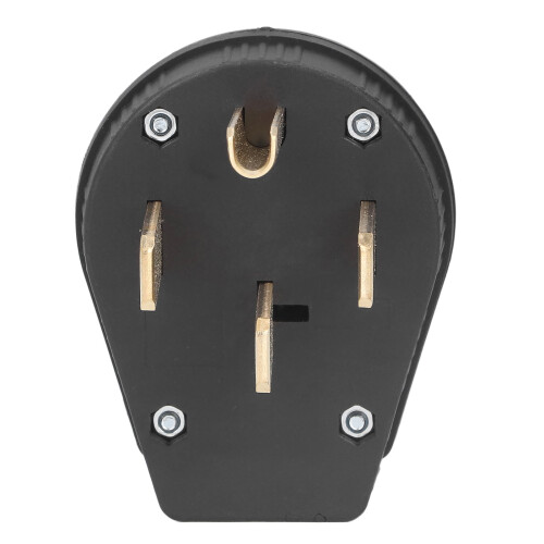 Υψηλής απόδοσης αρσενικό βύσμα NEMA14-50P 50A, 4 ακροδέκτες, σύνδεσμος τροφοδοσίας 125/250V 2