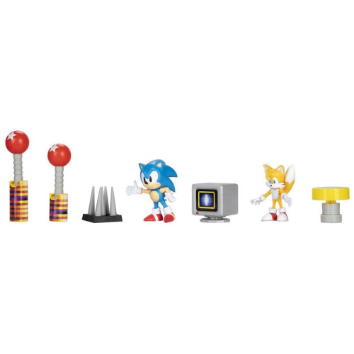 Sonic Diorama-Set mit Sammelfiguren und Zubehör 2