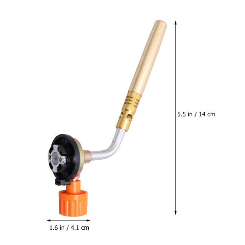 Brass Gas Burner with Hand Ignition 4.2 oz 1