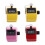 Hand Tally Counter Plastic Digital 4-Digit 9999 4 Pcs 4