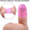 Silicone Finger Tips 4 Sizes 16 Pcs Blue Aqua 4