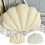 Seashell Throw Pillows, Shell-Shaped Beige Decorative Plush Pillows for Bed/Couch (13x10 inch) 7