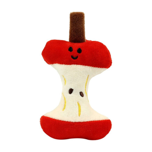 Plush Apple Core Doll Keychain 5.5 inch 2