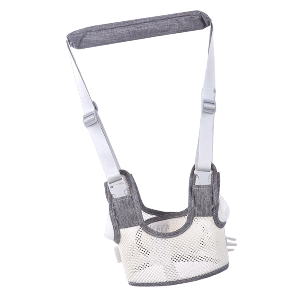 Toddler Walking Harness, Adjustable And Breathable Infant Walker Belt Light/Gray