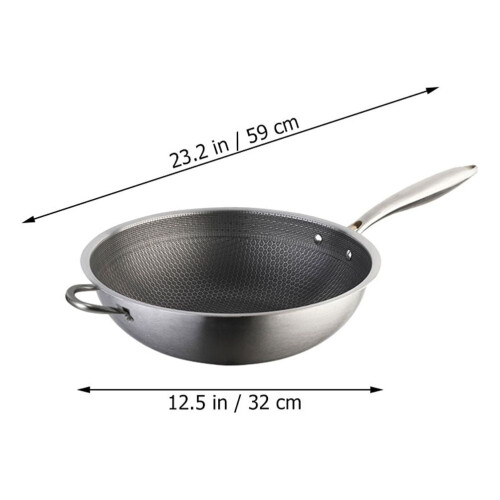 Stainless Steel Frying Pan for Fried Eggs 1 Set 1
