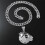Κολιέ με κρεμαστό κόσμημα Hip Hop με κουβανικές αλυσίδες και ζωάκια, με κουβανική 2