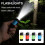 Mini ABS Flashlight with Rotary Design, USB Charging, Hook for Camping and Emergency Use 5