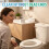 Disposable Toilet Brush Set with Extended Handle 18 Refills 8
