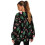 Damen-Sweatshirt mit Zuckerstangenmuster, langärmelig, Oversized 2