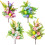 Pastel Easter Eggs and Berries Floral Stem Artificial 7