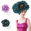 Flower Event Hat Designed With Oversized Fabric Blossoms For Elegant Looks 2