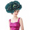 Flower Event Hat Designed With Oversized Fabric Blossoms For Elegant Looks 6