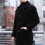 Ανδρικό φουσκωτό Sherpa Trench Coat με μονόπετο φλις μπουφάν μεσαίου μήκους, κομψό 3