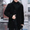 Ανδρικό φουσκωτό Sherpa Trench Coat με μονόπετο φλις μπουφάν μεσαίου μήκους, κομψό 6