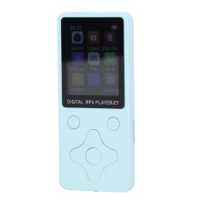 Sports MP3 MP4 Player 64GB 1.8 Inch LCD Screen Bluetooth Lossless Sound Blue