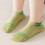 Boys' Green Frog Cartoon Socks Breathable Comfortable 5 4