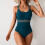 Women's Tummy Control One-Piece Swimsuit Push-Up 5