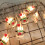 Julljusslinga stjärnformad 20LED 2