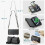 Θήκη πορτοφολιού crossbody για iPhone16 – RFID Blocking, θήκη για 10 κάρτες, μαλακό δέρμα PU, 7