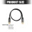 32.4Gbps 1.4 Cable 8K 60Hz Support Gold Plated Ends 5