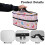 Easter Egg Bunny Pattern Polyester Iron Carrier Bag, Case Only 5