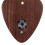 Guitar Neck Hanger Regular Type, Walnut Wood Base 5