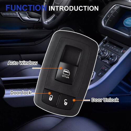 Commande de lève-vitre électrique côté passager droit pour Dodge Challenger 2015-2021 1