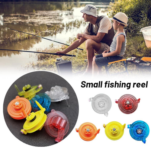 Small Automatic Fishing Reel T8 Colorful 1