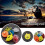 Small Automatic Fishing Reel T8 Colorful 4
