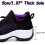 Γυναικεία ορθοπεδικά παπούτσια Comfort Wear Orthowear, φαρδιά εφαρμογή, στήριξη καμάρας, 5
