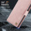 Capa protetora com bloqueio RFID para Samsung Galaxy S24FE5G6.7" 5