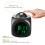 Digital Alarm Clock Snooze LED Wall Ceiling Projection LCD Digital Voice Talking 6
