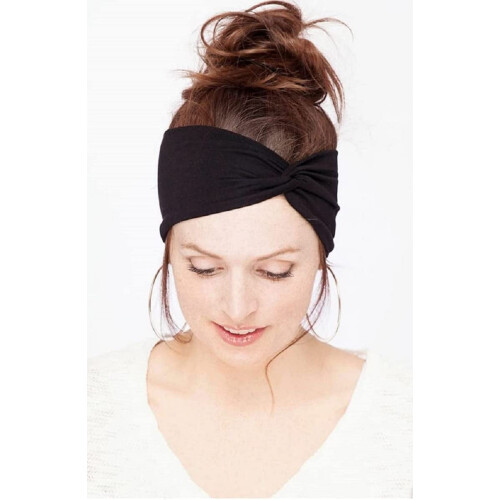 Women's Wide Soft Elastic Headbands Non-Slip Twisted Turban 2