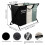 Durable Laundry Sorter Hamper with Large Capacity and Versatile Storage Solution 2