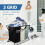 Durable Laundry Sorter Hamper with Large Capacity and Versatile Storage Solution 5