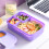 Bento Box Leakproof 3-Compartment 1450ml with Utensils 4